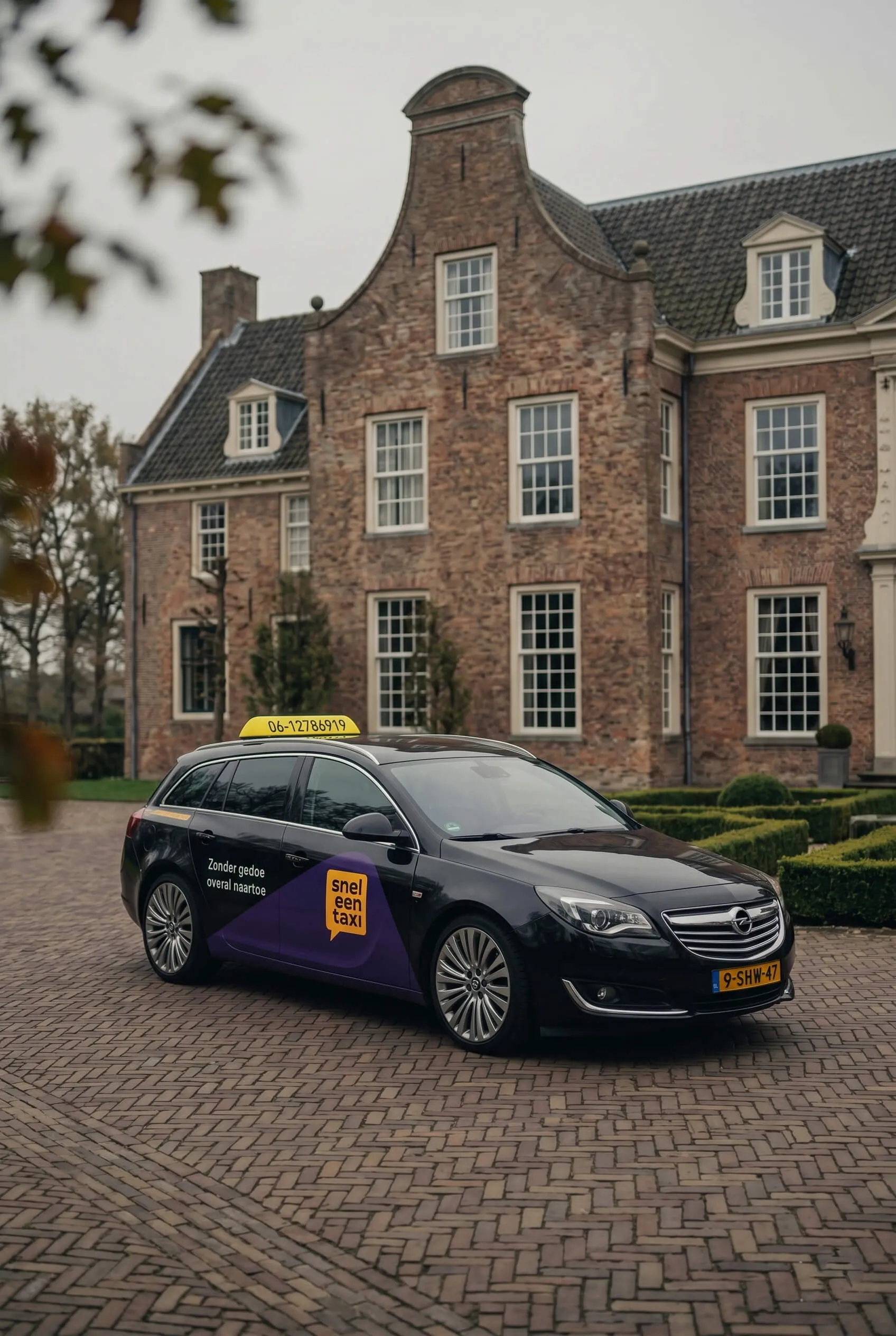 Vehicle branding door